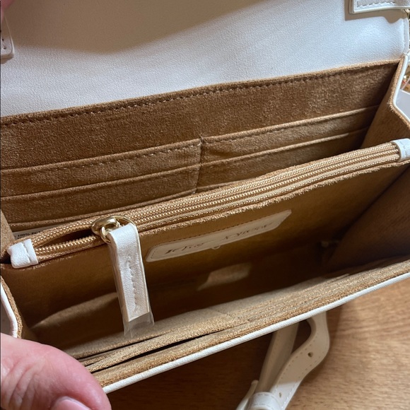 RARE Betsey Johnson Red Ladybug White Crossbody Bag NWT - Picture 10 of 15